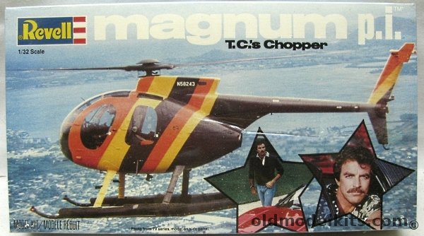 Revell 1/32 Magnum P.I. - T.C.'s Chopper (Hughes 500), 4416 plastic model kit